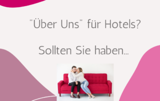 Paar-sitzt-auf-rotem-sofa-und diskutiert-sein-ueber-uns